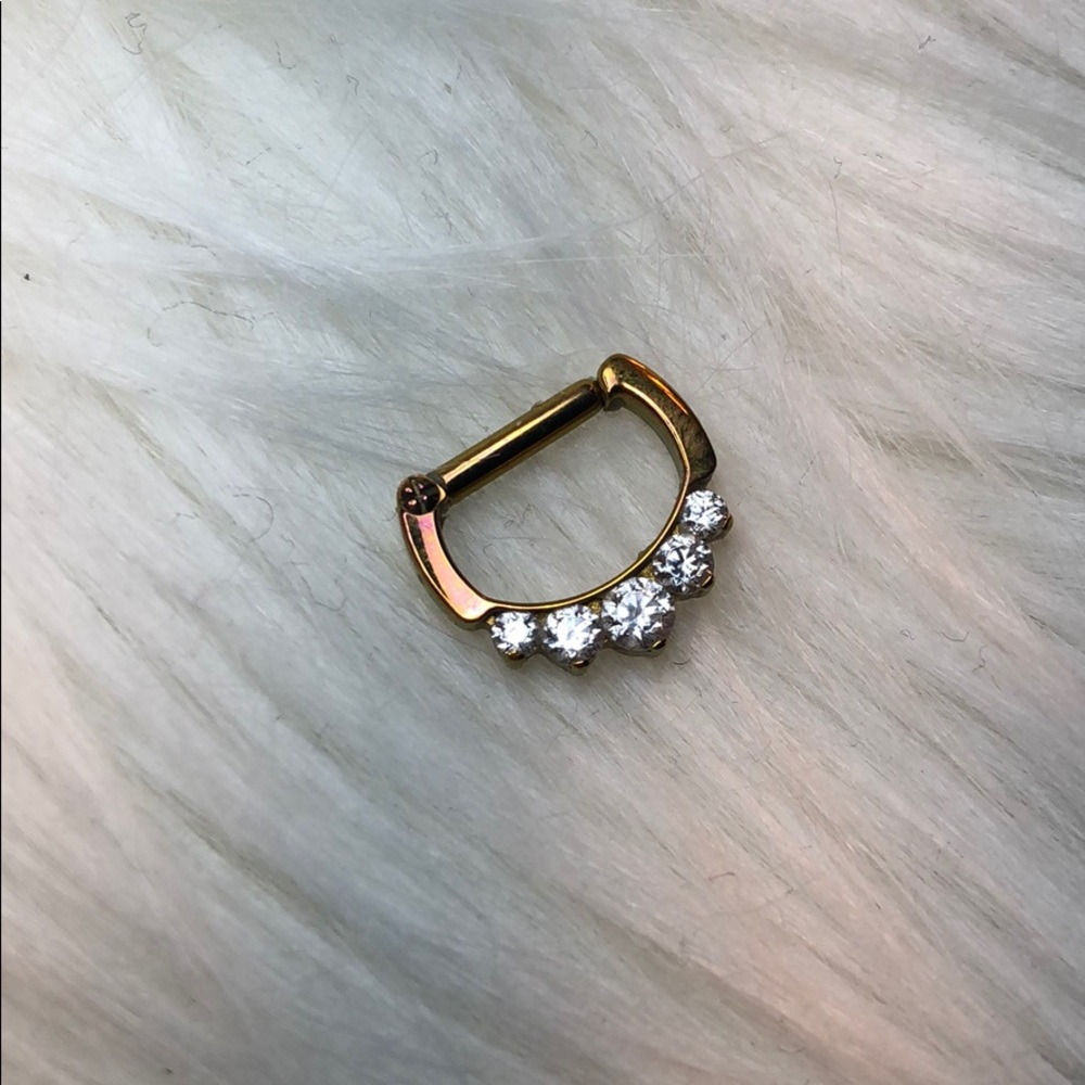 Industrial Strength Septum Clicker 14g 5/16”